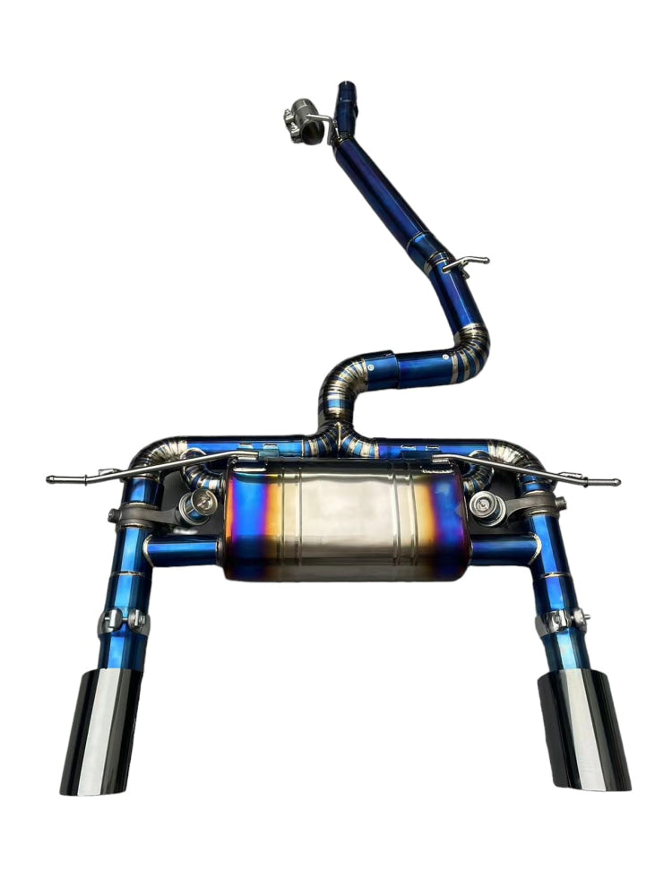 2016-2023 Audi Tt/Tts Valved Sport Exhaust System | Mk3 Titanium / Chrome Tips
