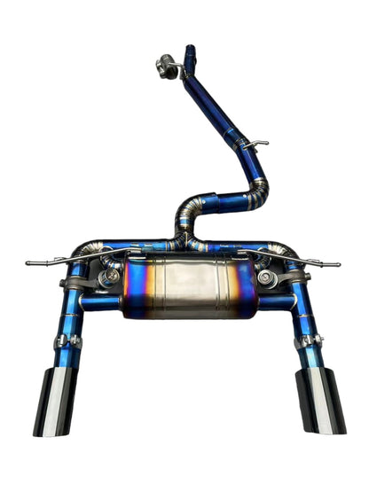 2016-2023 Audi Tt/Tts Valved Sport Exhaust System | Mk3 Titanium / Chrome Tips