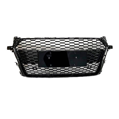 2016-2023 Audi Ttrs Style Honeycomb Grille | Mk3 Fv/8S Tt/Tts Black Frame Mesh Front Grilles