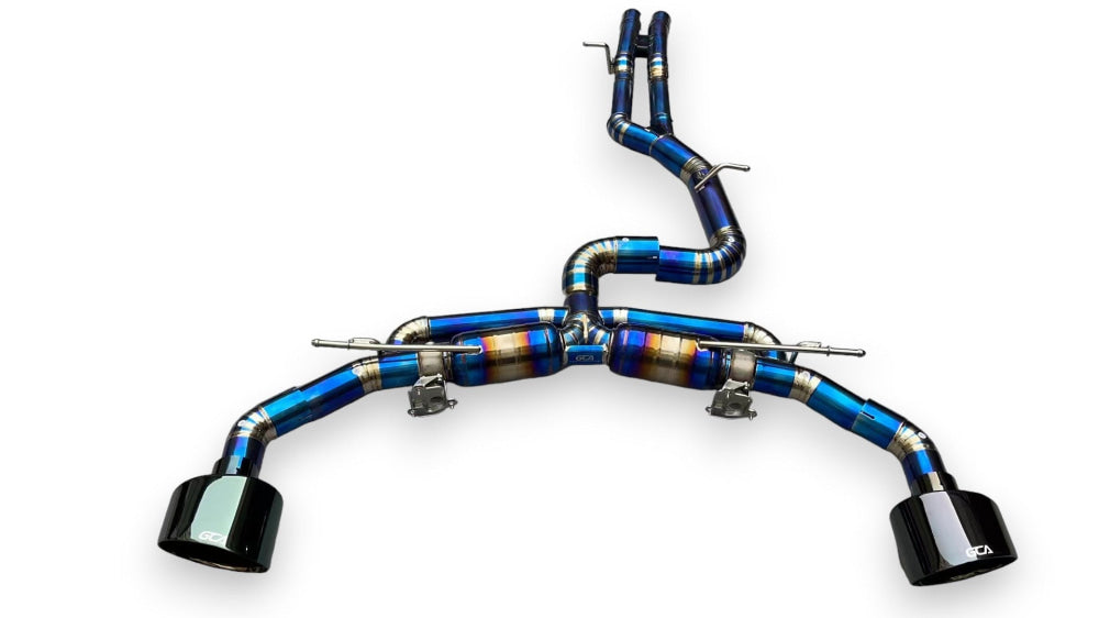 2016 - 2023 Audi Ttrs Valved Sport Exhaust System | Mk3 Titanium / Chrome Tips