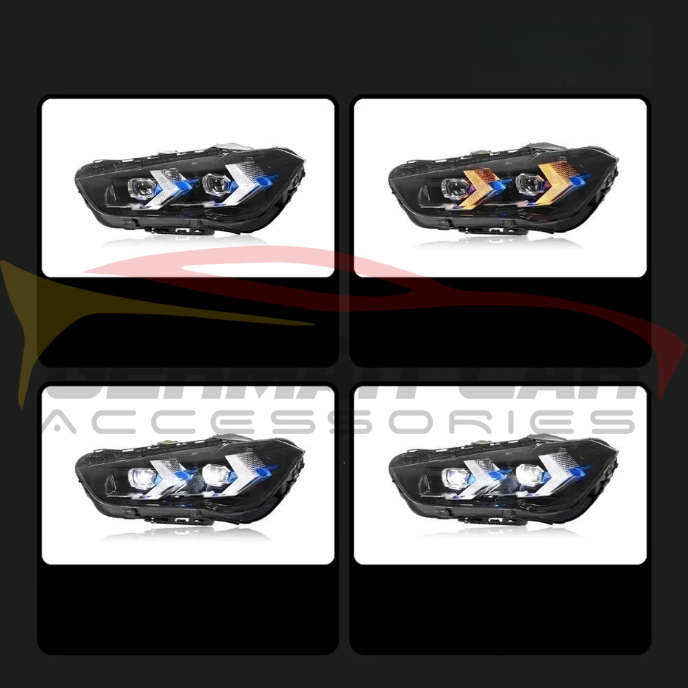 2016-2023 BMW X1 LCI Style LED Headlights | F48 - Headlights