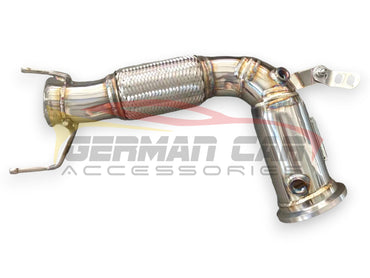 2019 + Bmw 2-Series Front Race Pipes | F44 Yes Heat Shield / Racing Downpipe (No Cat)