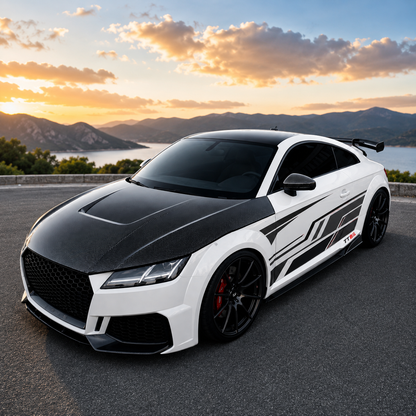 2016-2023 Audi TT/TTS/TTRS A Style Carbon Fiber Hood I MK3 8S