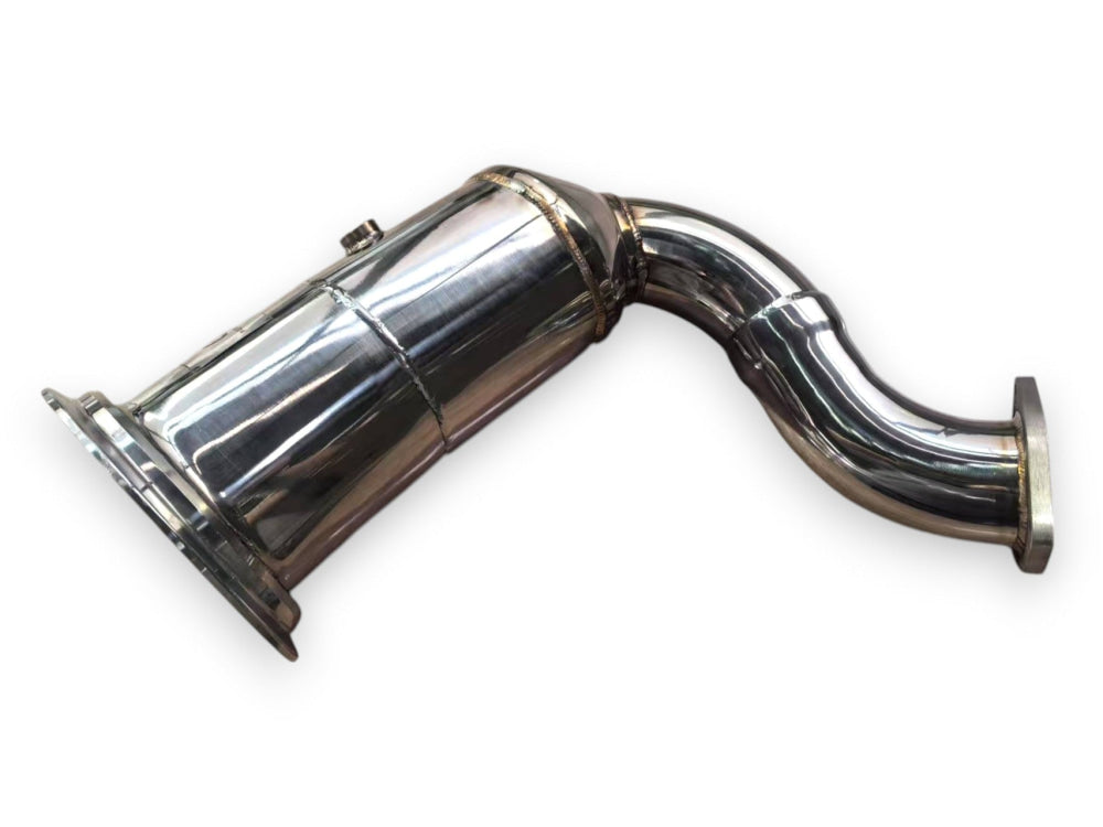 2016 + Audi Q7 Downpipe | 4M Q7 No Heat Shield / Racing Downpipe (No Cat) Downpipes
