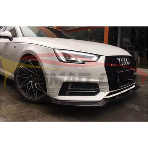 2017-2020 Audi A4/s4 Carbon Fiber S4 Style Front Lip | B9