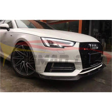 Load image into Gallery viewer, 2017-2020 Audi A4/s4 Carbon Fiber S4 Style Front Lip | B9
