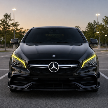 2017-2019 Mercedes-Benz CLA-Class/CLA45 AMG CSL Style Headlights Yellow DRL Modules | W117