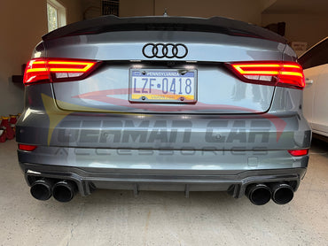 2017-2020 Audi A3/S3 Carbon Fiber Diffuser | 8V.5 Rear Diffusers
