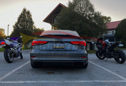 2017-2020 Audi A3/S3 Carbon Fiber Diffuser | 8V.5 Rear Diffusers