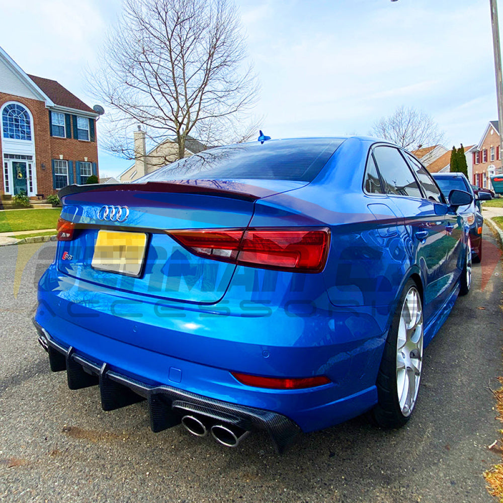 2017-2020 Audi A3/s3 Carbon Fiber Kb Style Diffuser | 8V.5