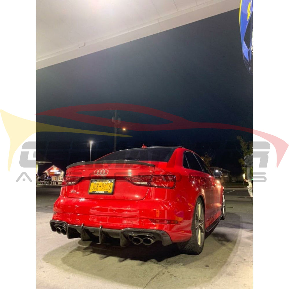 2017-2020 Audi A3/s3 Carbon Fiber Kb Style Diffuser | 8V.5