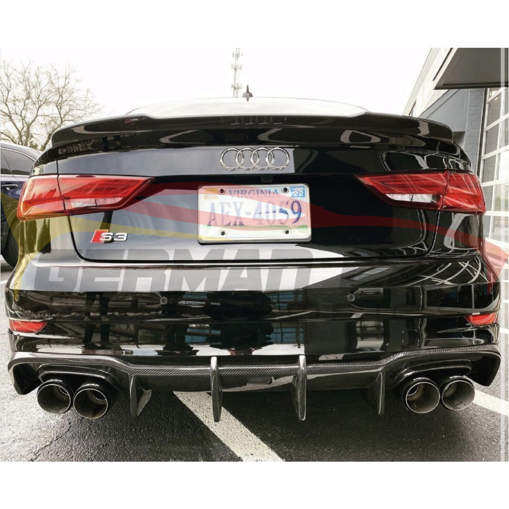 2017-2020 Audi A3/s3 Carbon Fiber Kb Style Diffuser | 8V.5