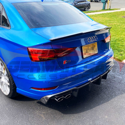 2017-2020 Audi A3/s3 Carbon Fiber Kb Style Diffuser | 8V.5