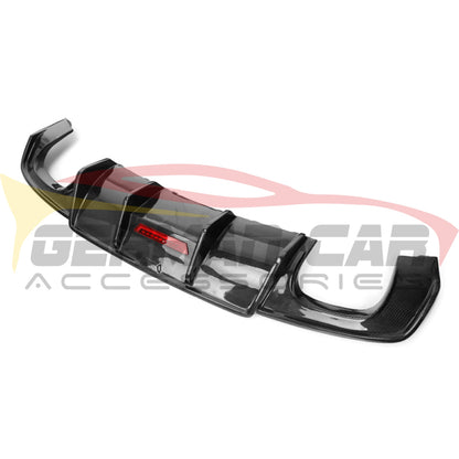 2017-2020 Audi A3/s3 Carbon Fiber Kb Style Diffuser With Led Brake Light | 8V.5