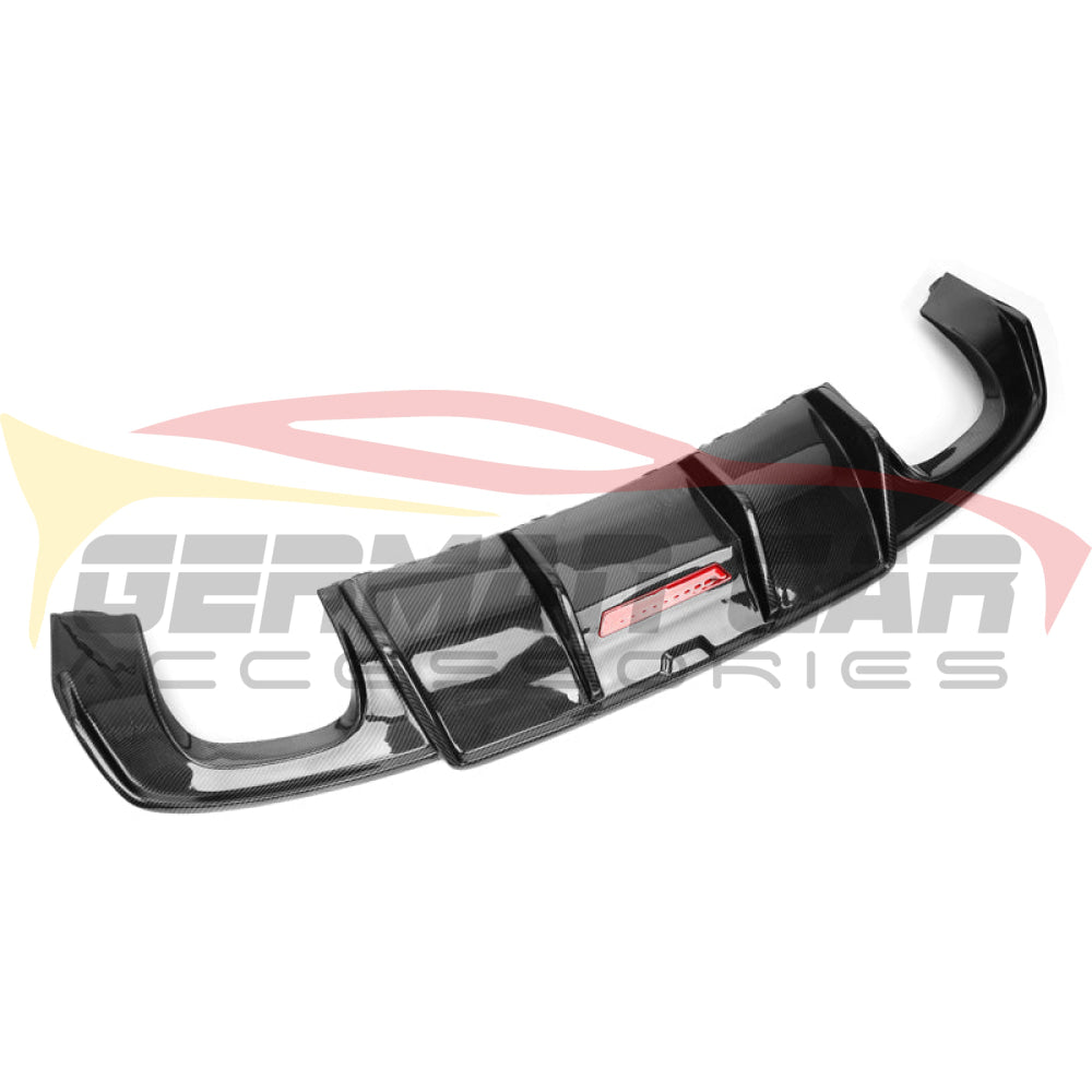 2017-2020 Audi A3/s3 Carbon Fiber Kb Style Diffuser With Led Brake Light | 8V.5