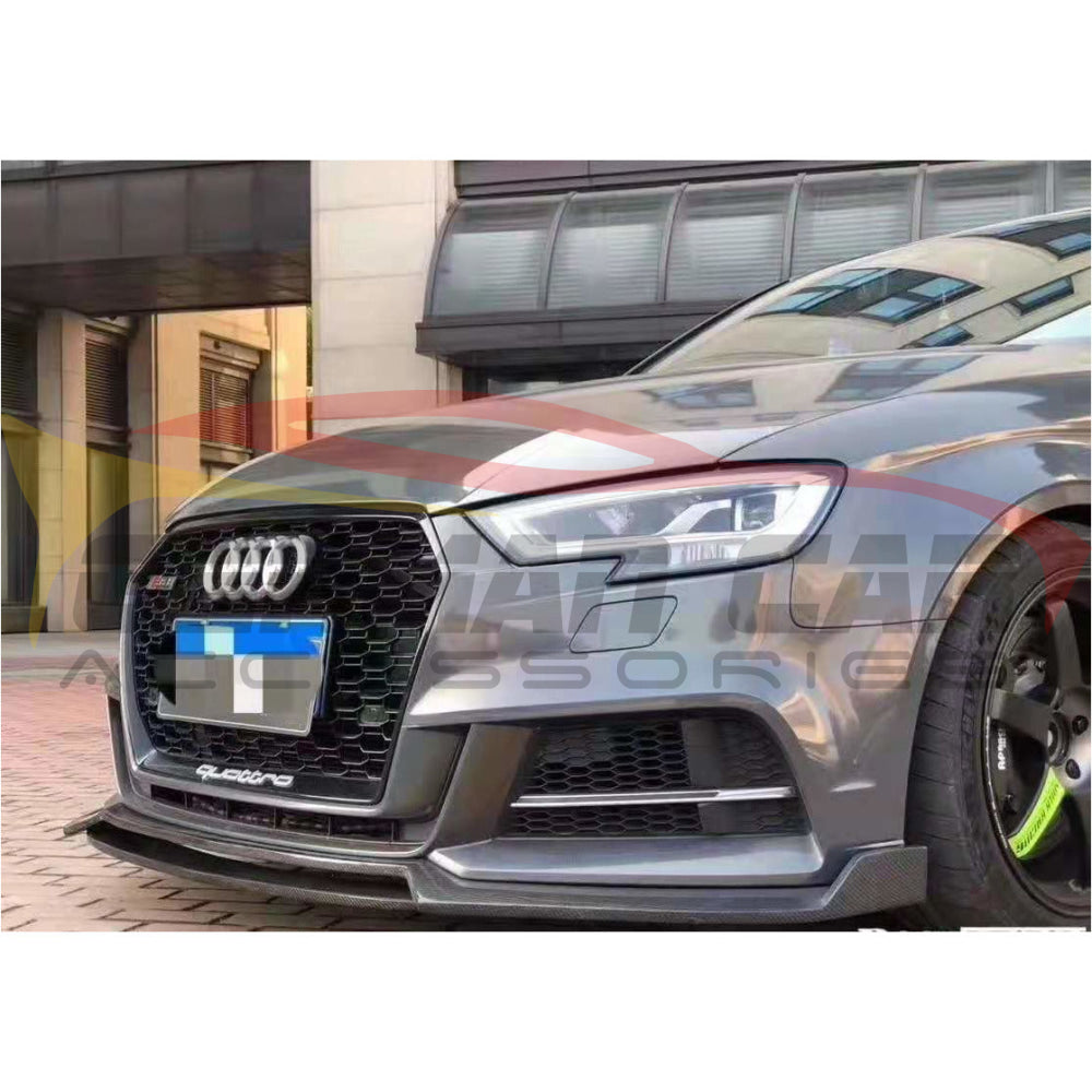 2017-2020 Audi A3/s3 Carbon Fiber Kb Style Front Lip | 8V.5