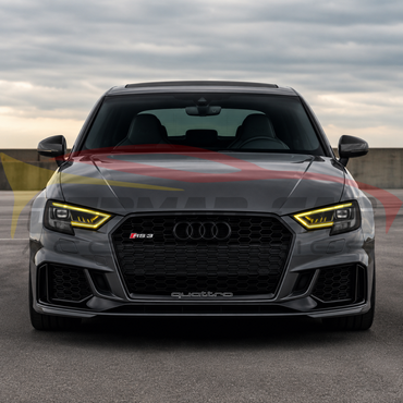 2017-2020 Audi A3/S3/RS3 Headlights Yellow DRL Modules | 8V.5 - DRL Modules