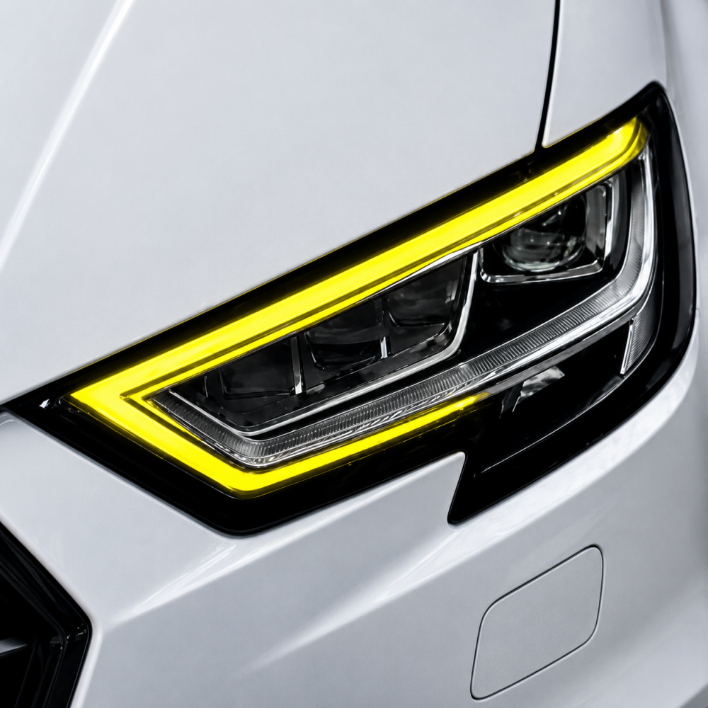2017-2020 Audi A3/S3/RS3 Headlights Yellow DRL Modules | 8V.5 - Full-LED - DRL Modules
