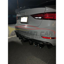 Load image into Gallery viewer, 2017-2020 Audi A3/S3/Rs3 V Style Carbon Fiber Trunk Spoiler | 8V.5 Rear Spoilers
