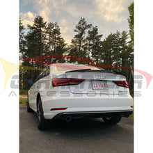 Load image into Gallery viewer, 2017-2020 Audi A3/s3/rs3 V Style Carbon Fiber Trunk Spoiler | 8V.5

