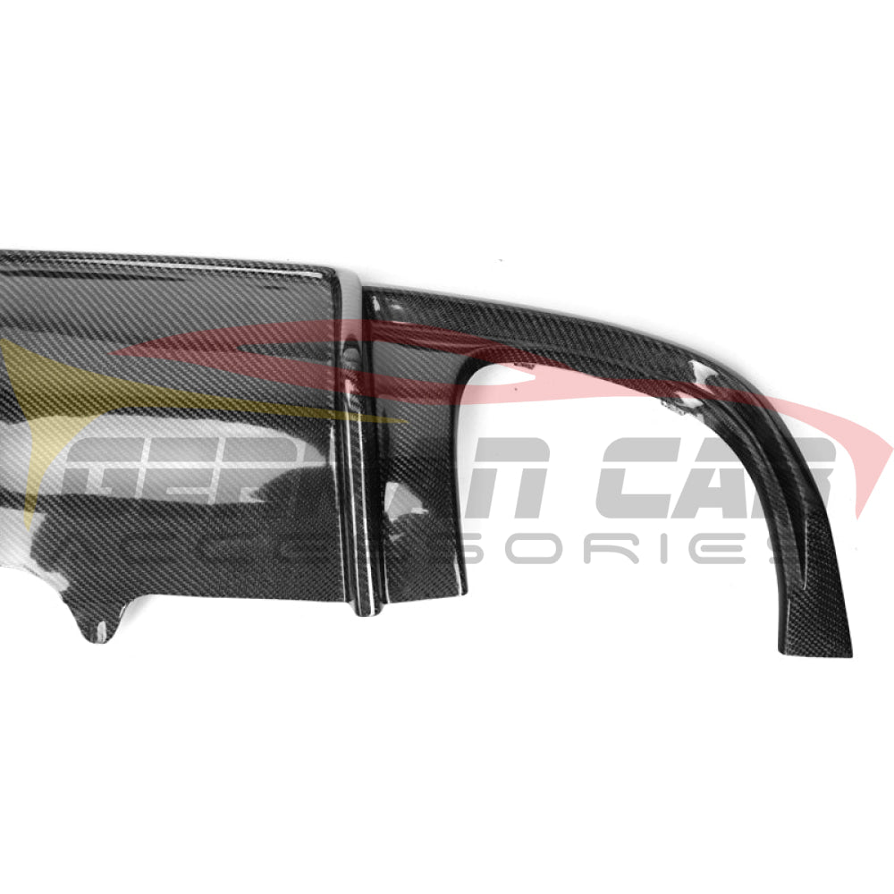 2017-2020 Audi A4/s4 Carbon Fiber Kb Style Diffuser With Led Brake Light | B9