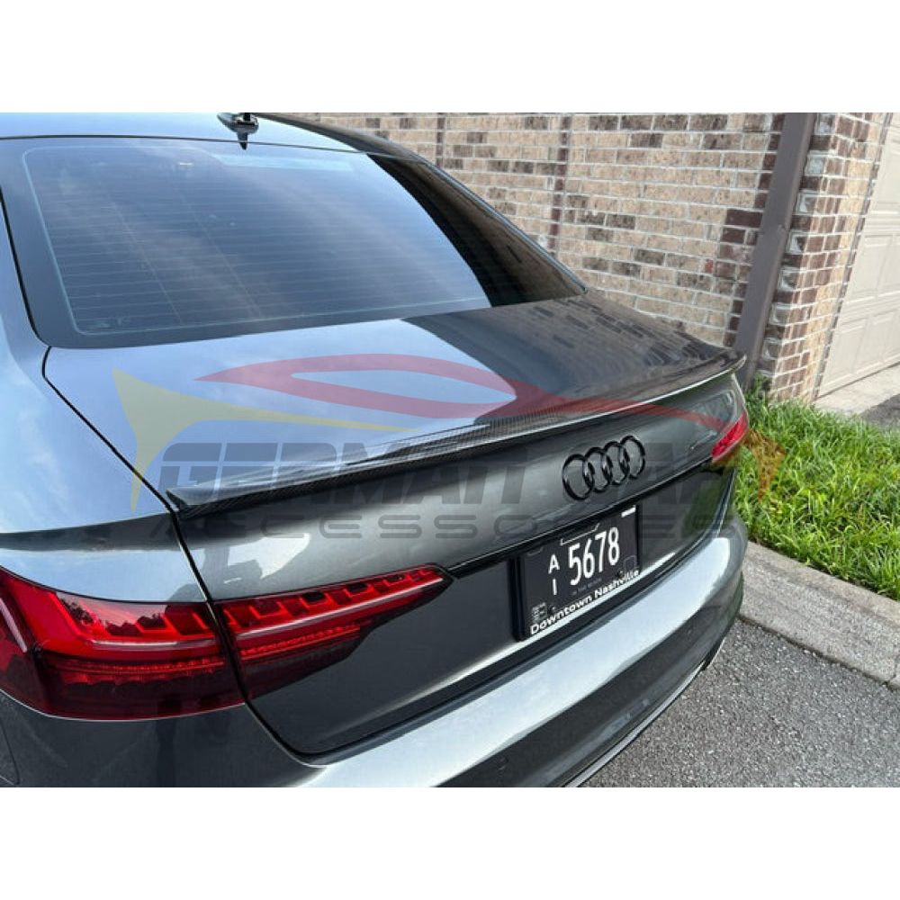 2017-2020 Audi A4/S4 Oem Style Carbon Fiber Trunk Spoiler | B9 Rear Spoilers