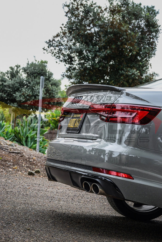 2017-2020 Audi A4/S4 OEM Style Carbon Fiber Trunk Spoiler | B9 A4/S4 - Rear Trunk Spoilers