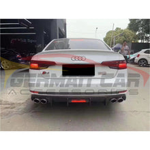 Load image into Gallery viewer, 2017-2020 Audi A4/s4 Carbon Fiber Kb Style Diffuser With Led Brake Light | B9
