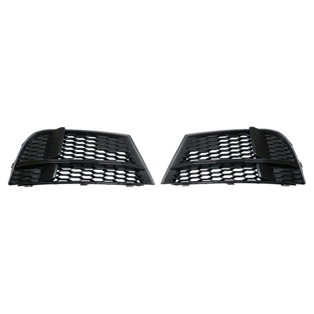 2017-2020 Audi Rs3 Style Fog Light Grilles | 8V.5 A3/S3 A3 S Line/S3 Front