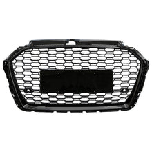 Load image into Gallery viewer, 2017-2020 Audi Rs3 Style Honeycomb Grille | 8V.5 A3/S3 Black Frame Mesh Front Grilles
