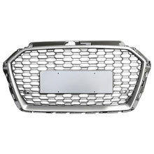 Load image into Gallery viewer, 2017-2020 Audi Rs3 Style Honeycomb Grille | 8V.5 A3/S3 Silver Frame Mesh Front Grilles
