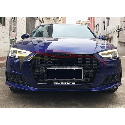 2017-2020 Audi Rs4 Style Fog Light Grilles | B9 A4/S4 Front