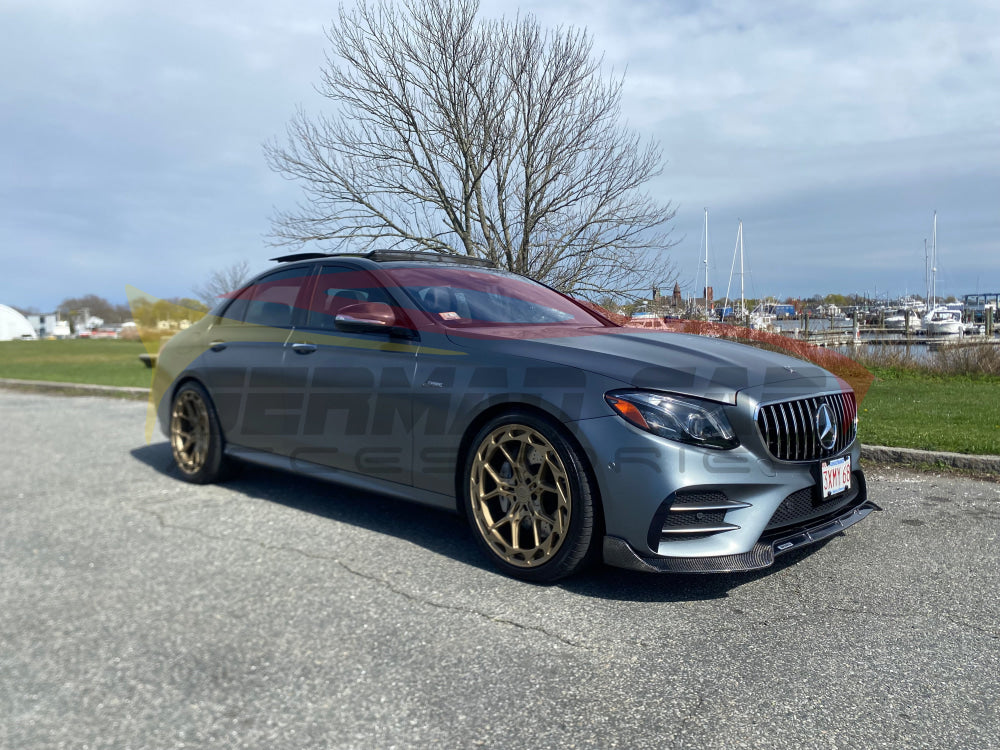 2017-2020 Mercedes-Benz E-Class Carbon Fiber Front Lip | W213 - Front Lips/Splitters