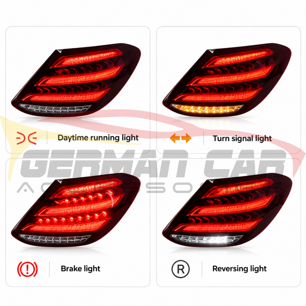 2017-2020 Mercedes-Benz E-Class/E43/E53/E63 AMG LED Taillights | W213 Pre-Facelift - Taillights