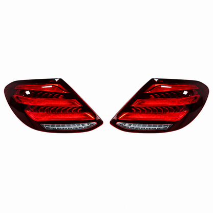 2017-2020 Mercedes-Benz E-Class/E43/E53/E63 AMG LED Taillights | W213 Pre-Facelift - Red - Taillights