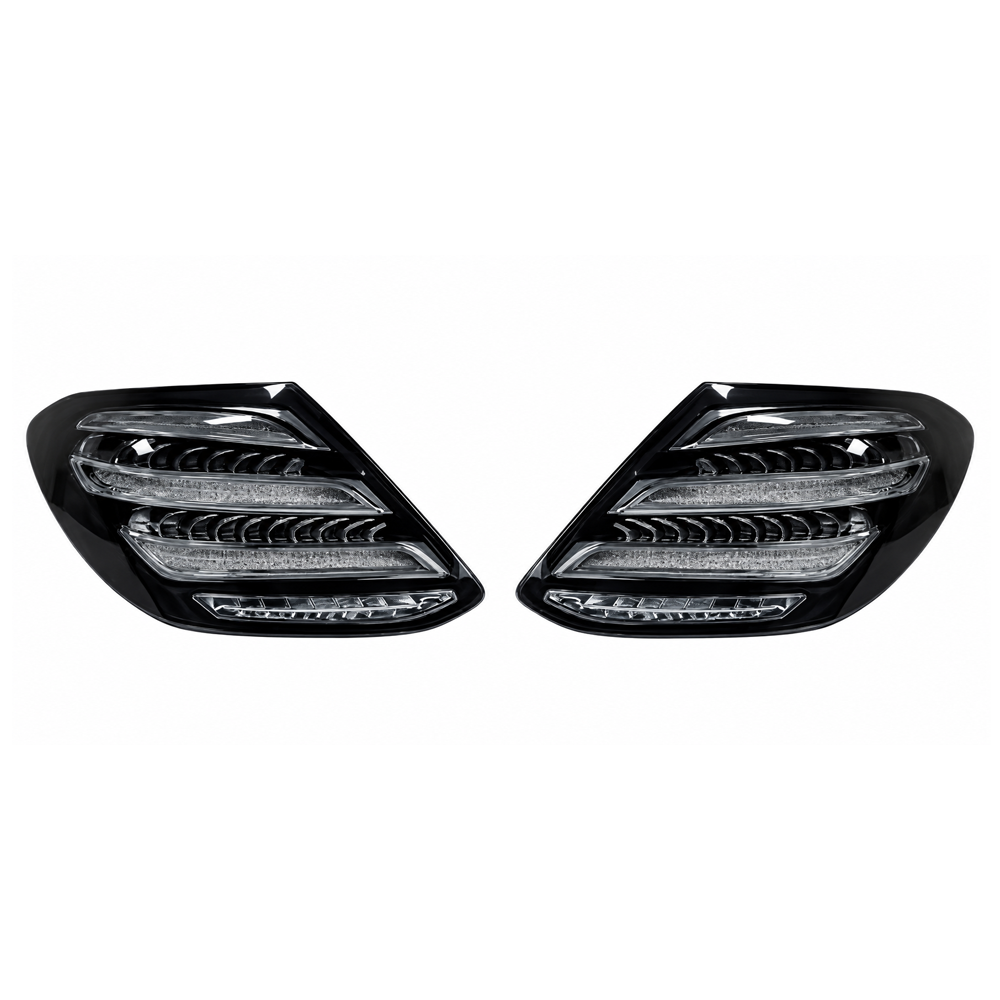 2017-2020 Mercedes-Benz E-Class/E43/E53/E63 AMG LED Taillights | W213 Pre-Facelift - Smoked - Taillights