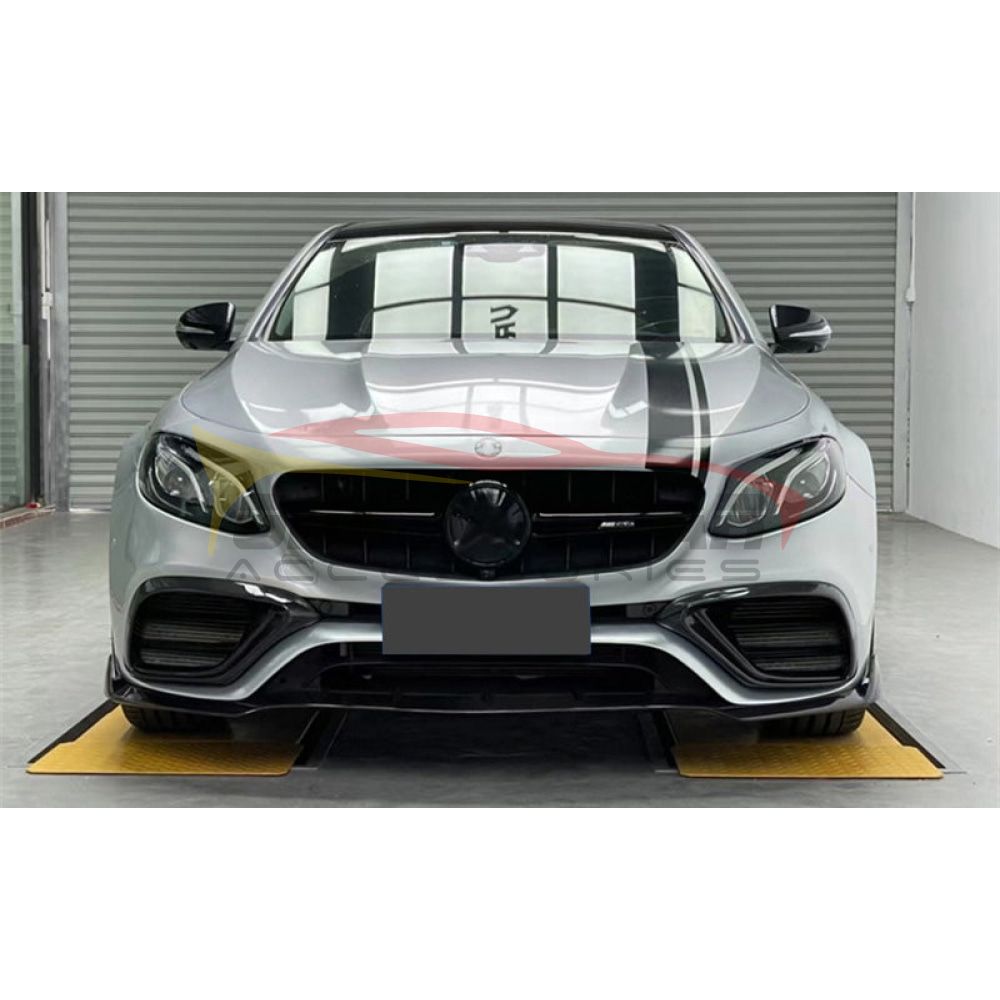 2017-2020 Mercedes-Benz E63 AMG Carbon Fiber Front Fender Vent Trim | W213 - Additional Accessories