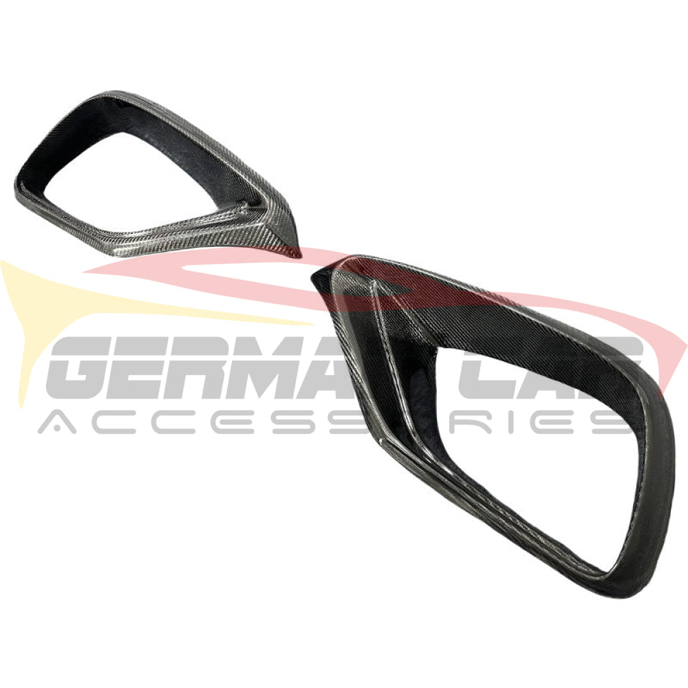 2017-2020 Mercedes-Benz E63 AMG Carbon Fiber Front Fender Vent Trim | W213 - Additional Accessories