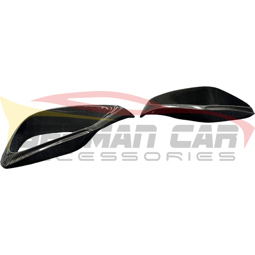 2017-2020 Mercedes-Benz E63 AMG Carbon Fiber Front Fender Vent Trim | W213 - Additional Accessories