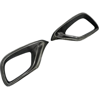2017-2020 Mercedes-Benz E63 AMG Carbon Fiber Front Fender Vent Trim | W213 - Additional Accessories