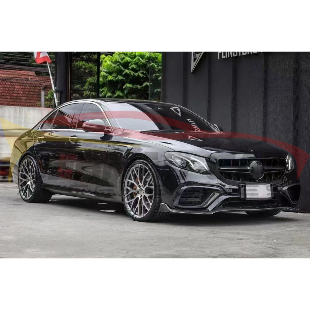 2017-2020 Mercedes-Benz E63 AMG Carbon Fiber Front Lip | W213 Front Lips/Splitters