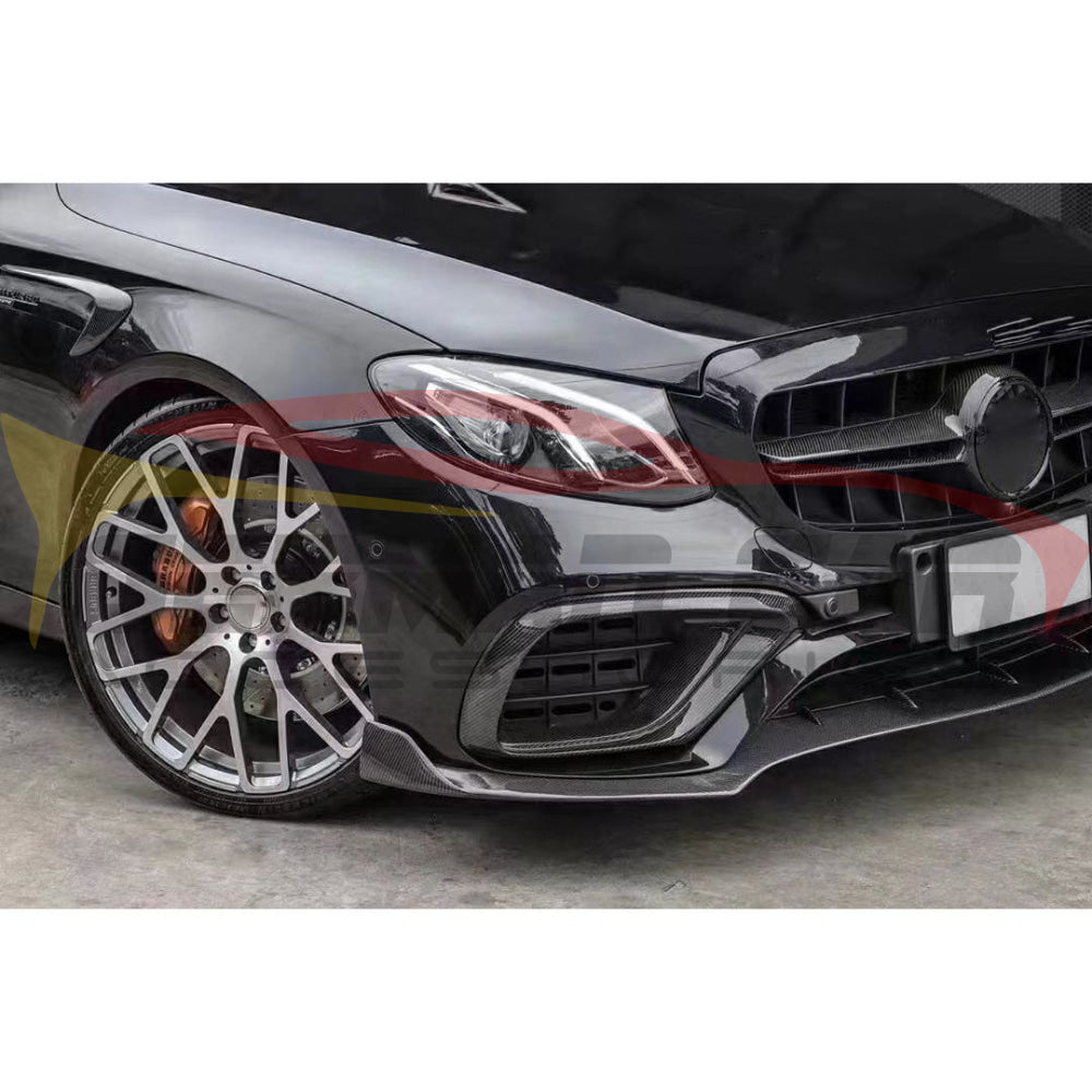 2017-2020 Mercedes-Benz E63 AMG Carbon Fiber Front Lip | W213 Front Lips/Splitters