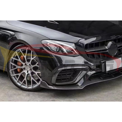 2017-2020 Mercedes-Benz E63 AMG Carbon Fiber Front Lip | W213 Front Lips/Splitters