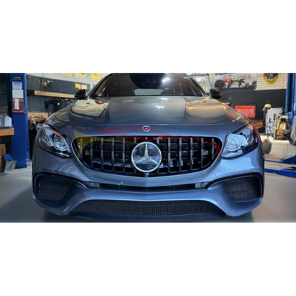 2017-2020 Mercedes-Benz E63 AMG GTR Style Front Grille | W213 Front Grilles