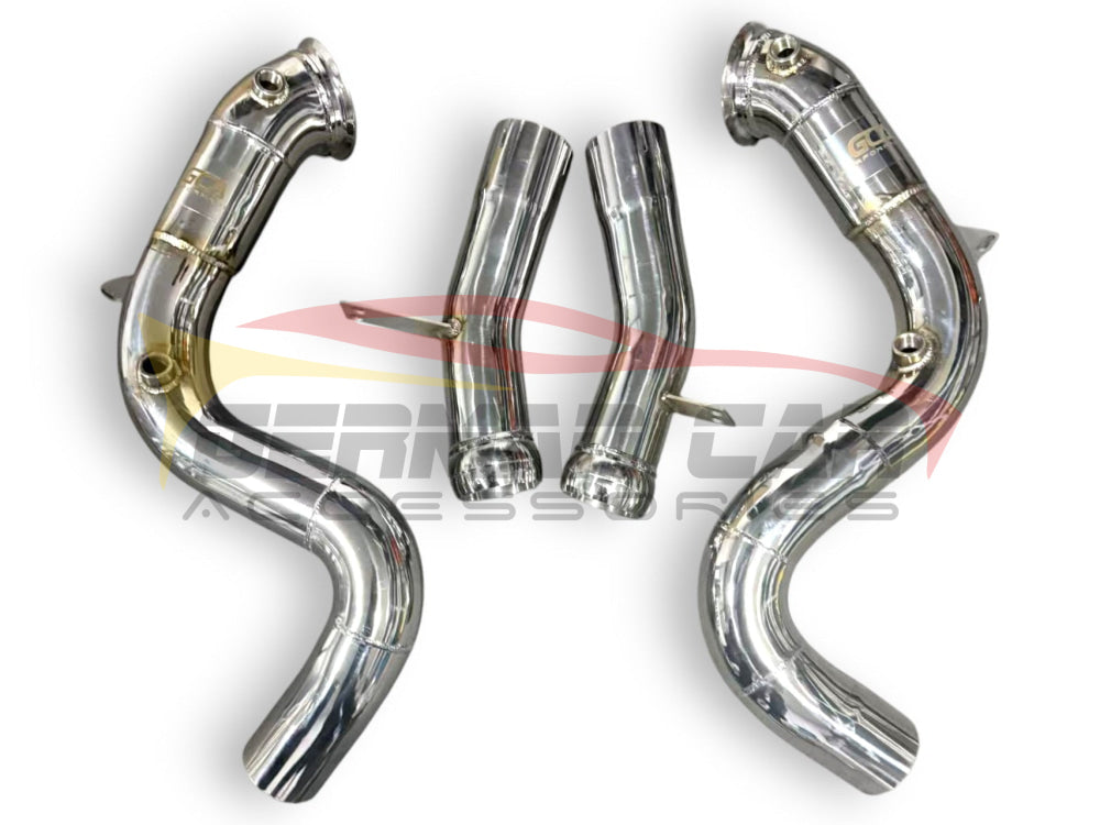 2017-2020 Mercedes S560 Downpipes | W222/C217 No Heat Shield / Racing Downpipe (No Cat) Downpipes