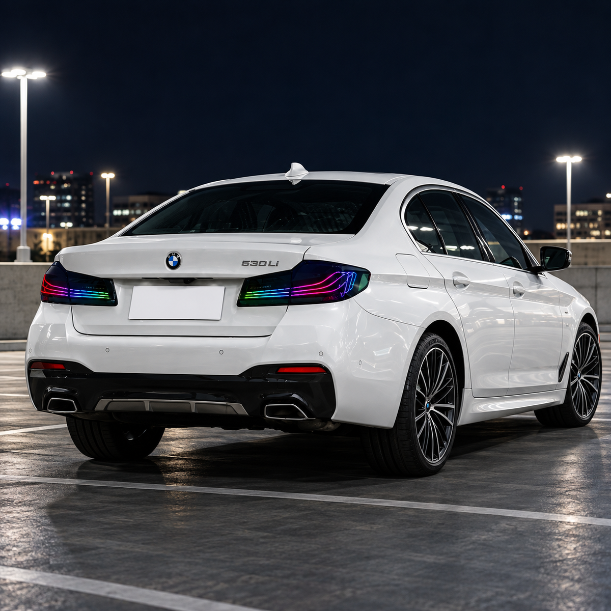 2017-2020 BMW 5-Series/M5 RGB CSL Laser Style LED Taillights | G30/F90 Pre-LCI
