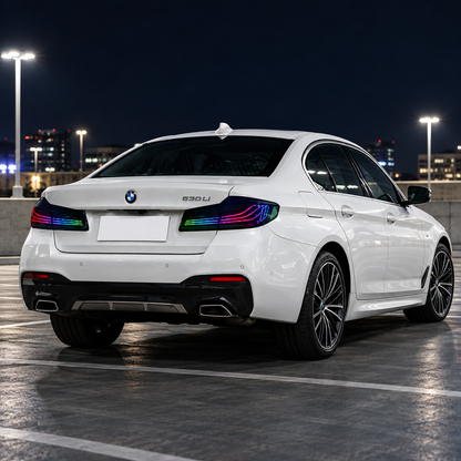 2017-2020 BMW 5-Series/M5 RGB CSL Laser Style LED Taillights | G30/F90 Pre-LCI