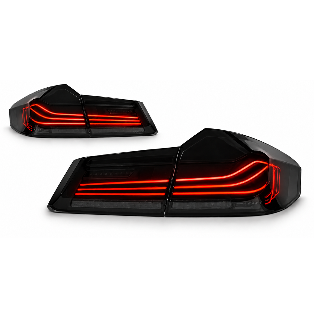 2017-2020 BMW 5-Series/M5 RGB CSL Laser Style LED Taillights | G30/F90 Pre-LCI