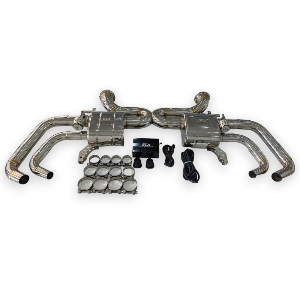 2017-2023 Audi R8 V10 Valved Sport Exhaust System | Gen 2 Stainless Steel / 2017-2019