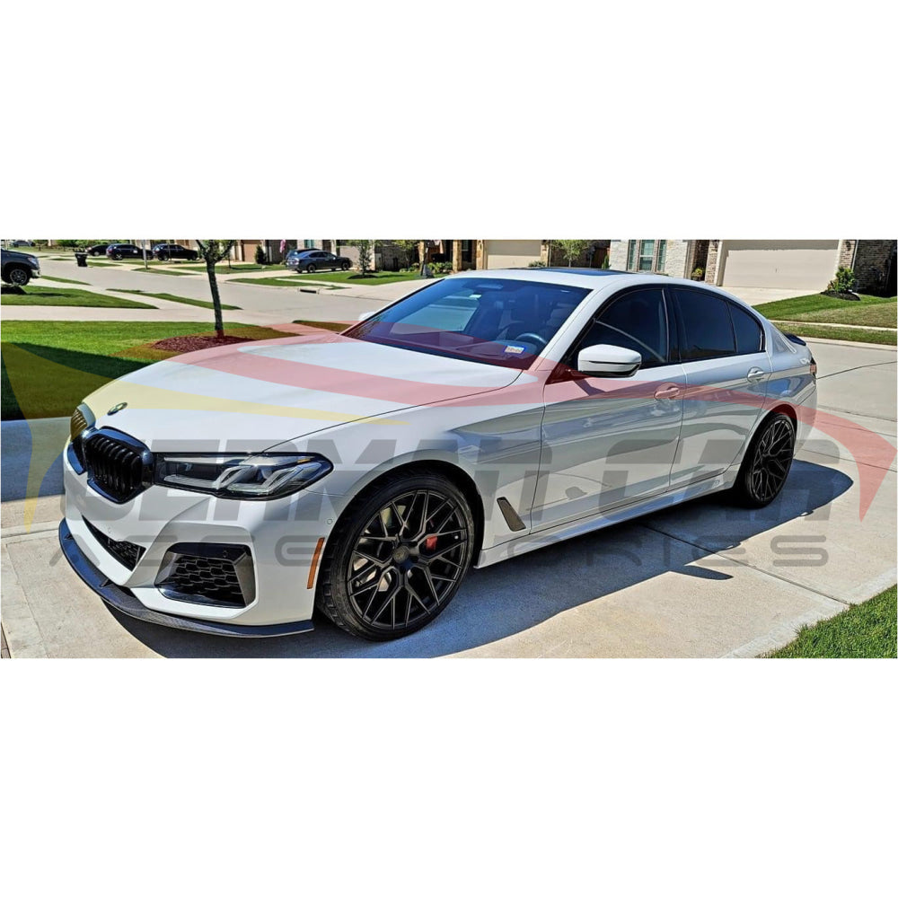 2017+ Bmw 5-Series Carbon Fiber P2 Style Front Lip | G30